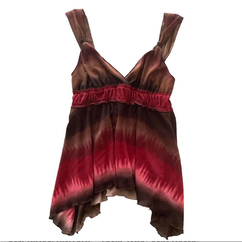 Vintage Y2K Ombré Tank Top
